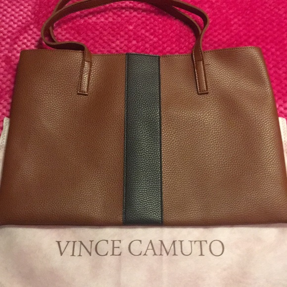 NIB Vince Camuto luck tote. Red desert. Vegan Totes